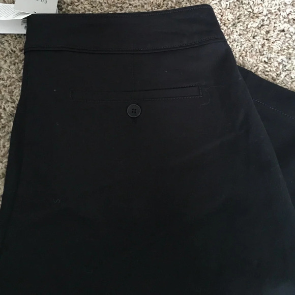 Eileen Fisher Organic Cotton Twill Capris - Picture 4 of 7